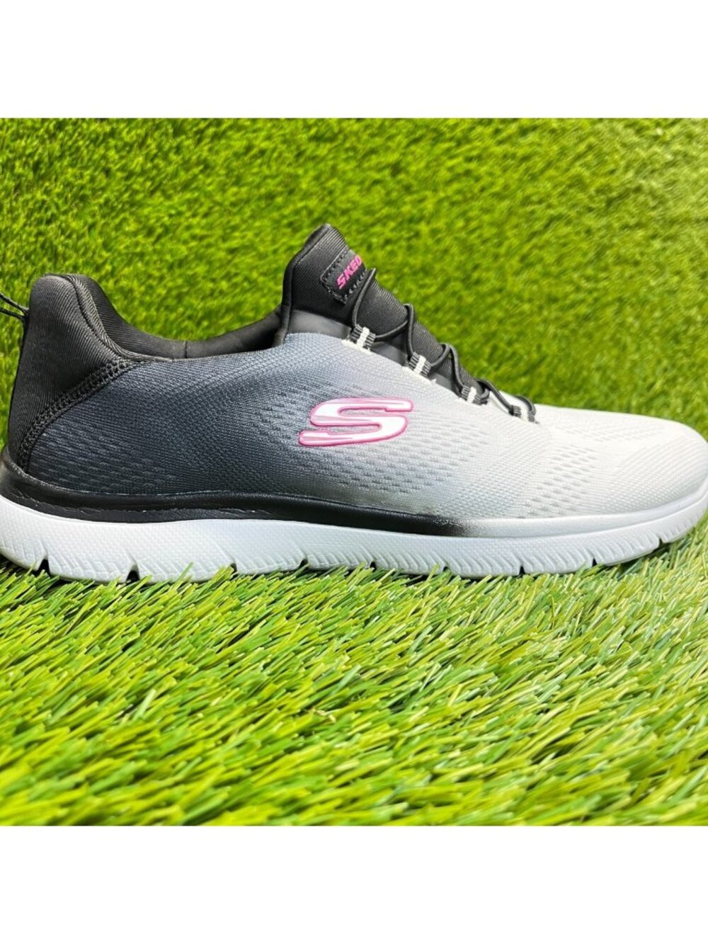 Skechers Summits Bright Charmer Womens Size 8.5 White Athletic Shoes Sneakers - Picture 1 of 10
